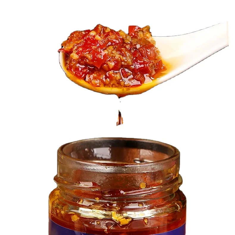 Chili Oil Paste Product Chilli Garlic Spicy Chinese Sauce