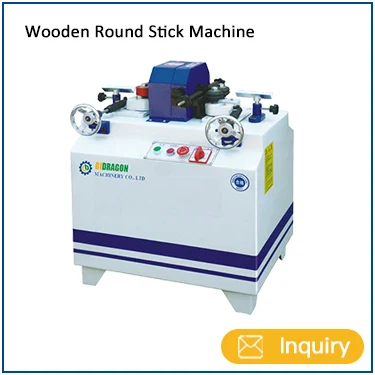 Wood Round Stick Machine
