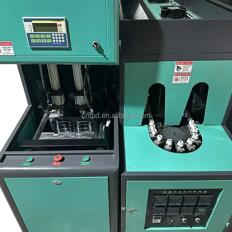 Semi-automatic Electric Heating Bottle Blowing Machine With High Power and Low Energy Consumption