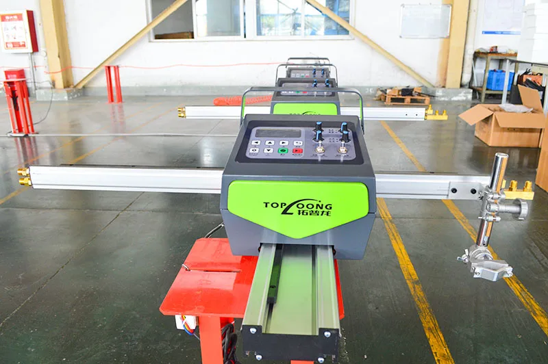 CNC system weld cut carriage 3 in 1 tractor  walk cart TIG MIG MAG 43 shapes built in oxygen propane  Huawei