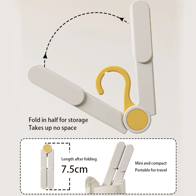 High Quality Adjustable Baby Clothes Hanger Infant Clothes Hanger Stand  Folding Clothes Hanger For Baby
