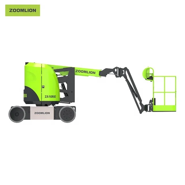 Zoomlion AWP official  high quality ZA14JE 14m electric lift equip articulated boom lift