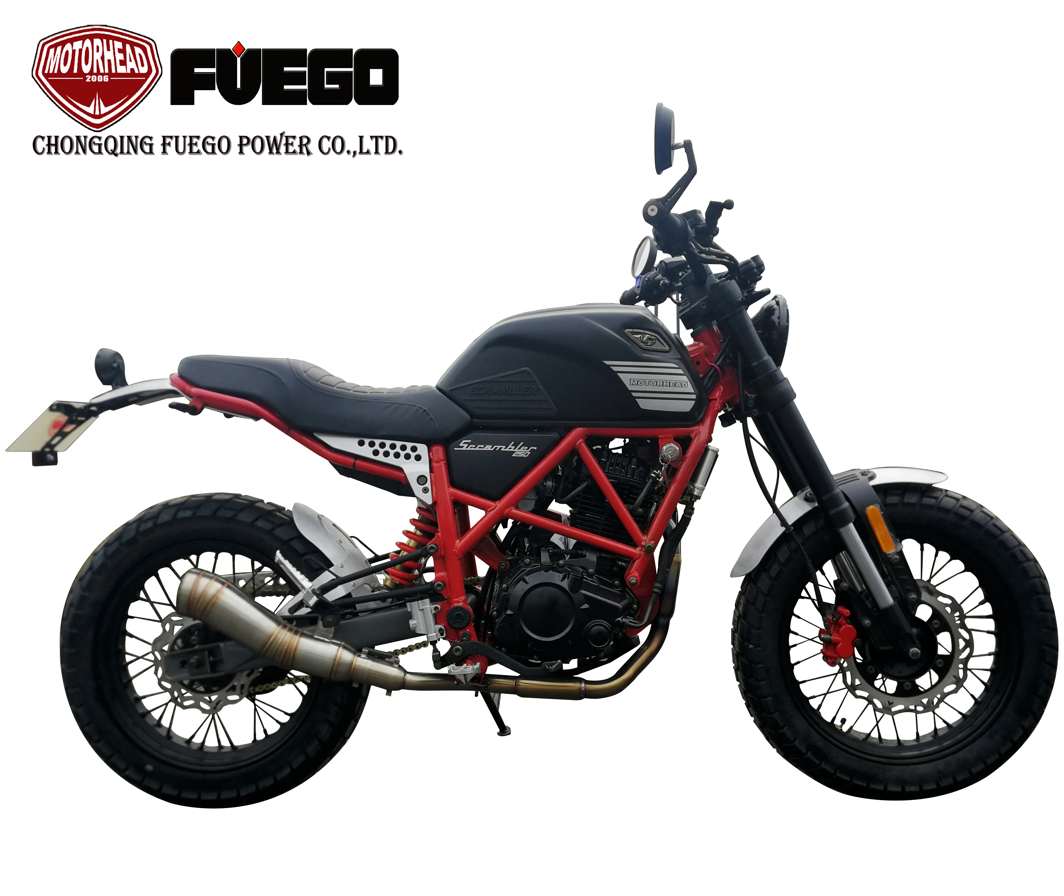 China 250cc 300cc dual sports motorcycle