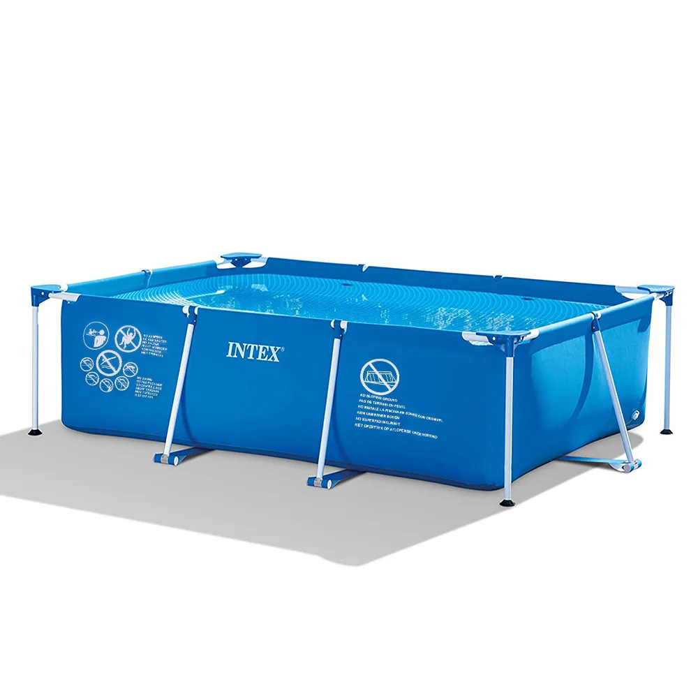 Onetwofit high quality PVC 2.2 M rectangular pipe rack pool family swimming pool