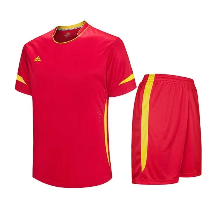 
Custom 2021 High Quality Sublimation Plain Soccer Uniform 