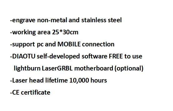 DIAOTU T1 Powerful Laser Engraver  80W Laser Engraving Machine 450nm  Blue Light Cnc Machine