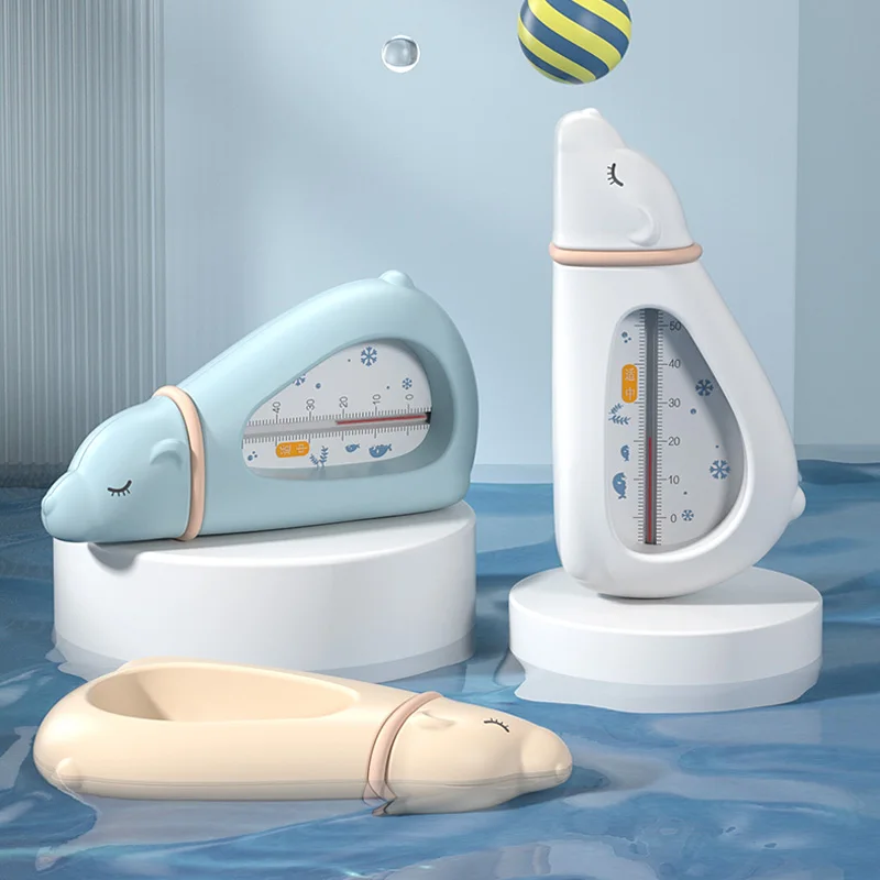 Amazon Hot Selling Water Pool Digital Baby Bath Thermometer Sika Deer Duck Shape Shower Thermometer for Kids
