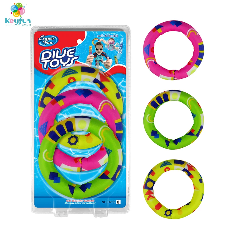 new items outdoor sport summer toys pool swimming Rings water toys rings children underwater Sports play kids diving toy