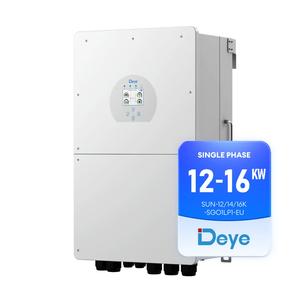 Deye Hybrid 15Kw Solar Inverter 48V 12Kw 14Kw Dc To Ac Single Phase Inverter Price
