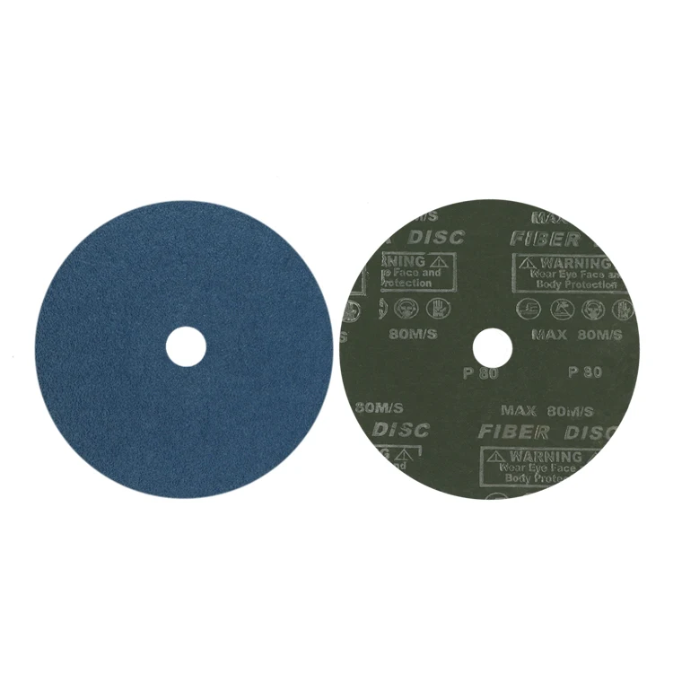 100mm-180mm stock discos de corte polishing wheel aluminium oxide fiber disc