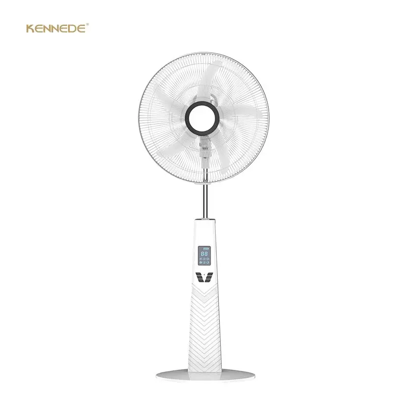 Kennede 18-дюймовый Электрический настенный USB-вентилятор с питанием от переменного/постоянного тока на солнечной батарее