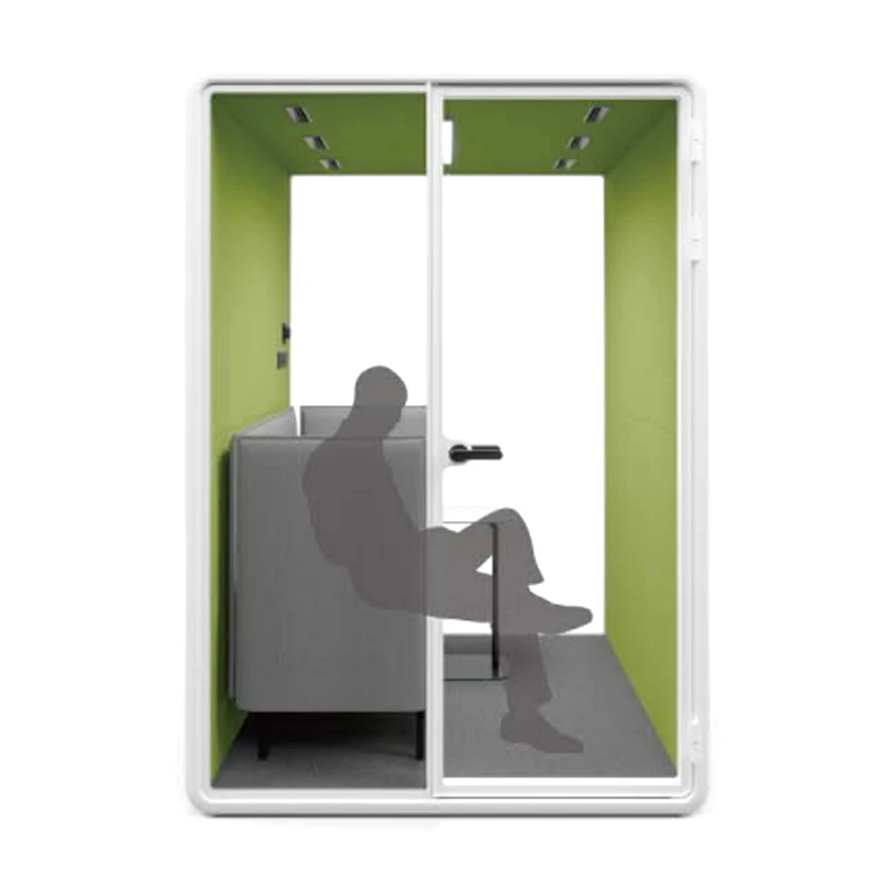 Movable Privacy Hotel Work Place Indoor Prefab Soundproof Meeting Office Pods Soundproof phone Booths