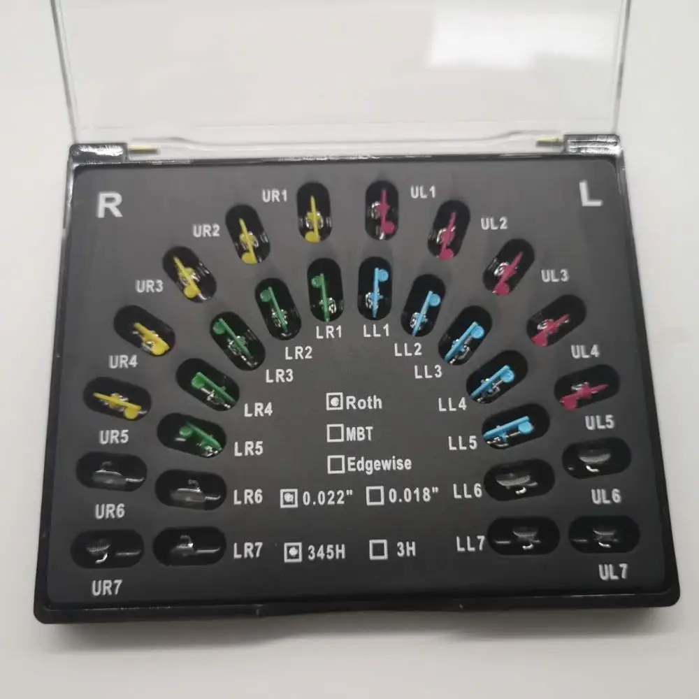 Orthodontic Good Quality Passive MBT MIM Bondable Dental Self-Ligating Orthodontic Brackets