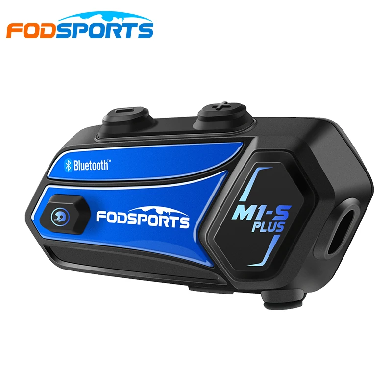 Fodsports M1-S Plus music sharing helmet headset bluetooth motorcycle intercom for 8 riders