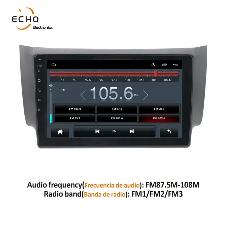 Android Car Radio Stereo Multimedia Video Audio Player Used for Nissan Brand SYLPHY B17 Sentra 2012 - 2017 With GPS Navigation