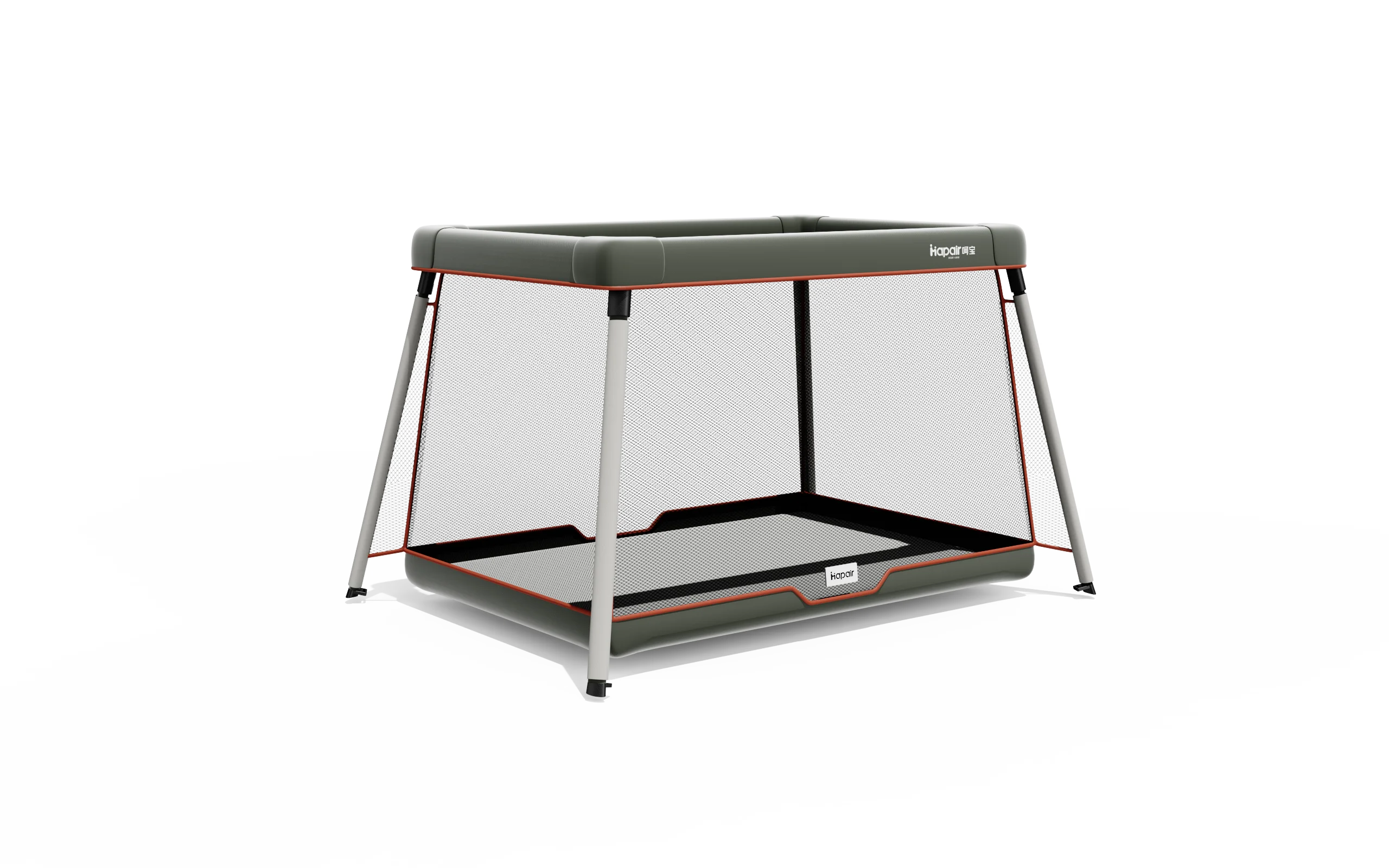 Wholesale two layers babyplaypen muti function children kids activity  baby playpen foldable playpen bed