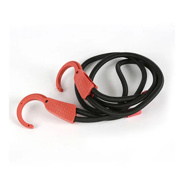 8mm GS certified smart adjustable clips bungee cord with big hooks