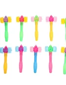 Kids Plastic Squeaky Hammer with Sound Maker  Pounding Toys Kids Beating Gavel Toys