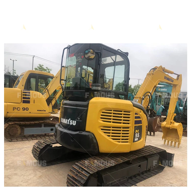 Недорогой б/у мини-экскаватор 3 5 тонн 6 7 экскаватор komatsu