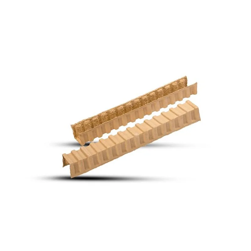 Top Quality 100% Eco-friendly Recyclable Biodegradable Customized Pulp Molded Protective Corner Pulp Packaging