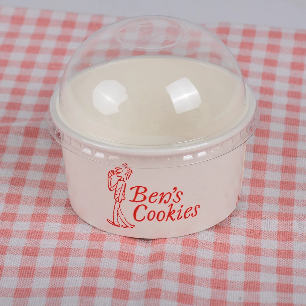 SenAng05 Multi Size In Stock Dispos Factory Custom Take Away Paper coffee Ice Cream Cone