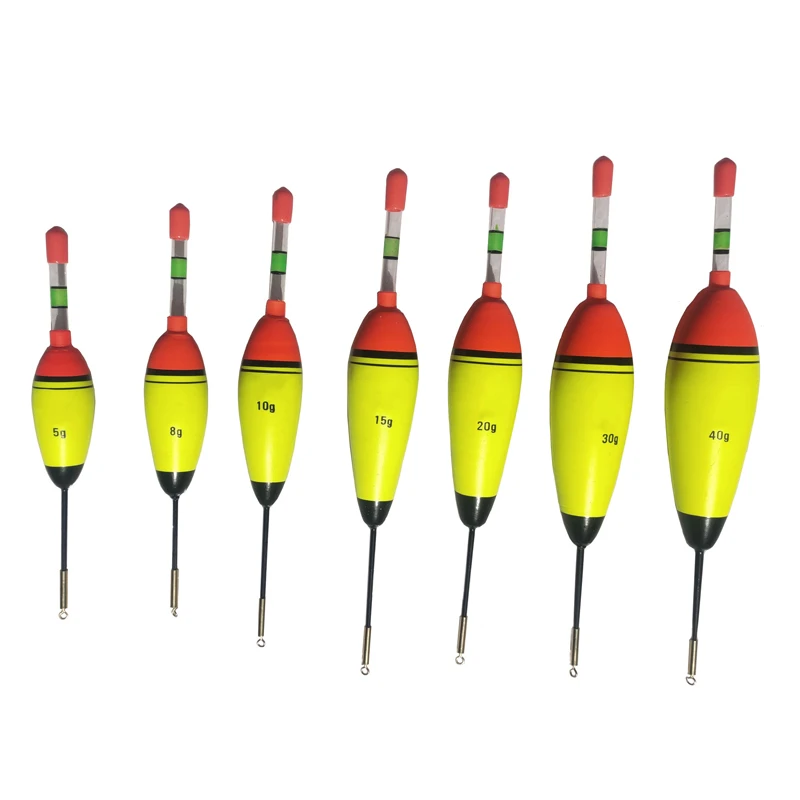 The latest popular fishing floats available various specifications Luminous Fishing