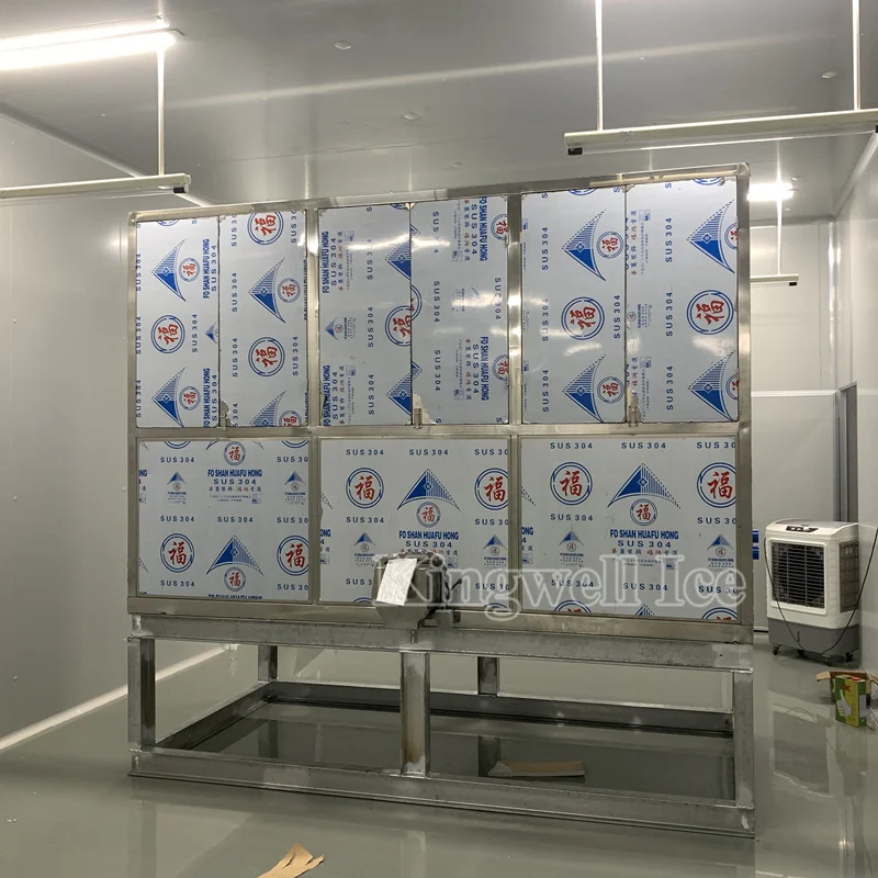 Kingwell Industrial Ice Cubes Manufacturing Machine 5 Ton for Sale with Power Saving Design