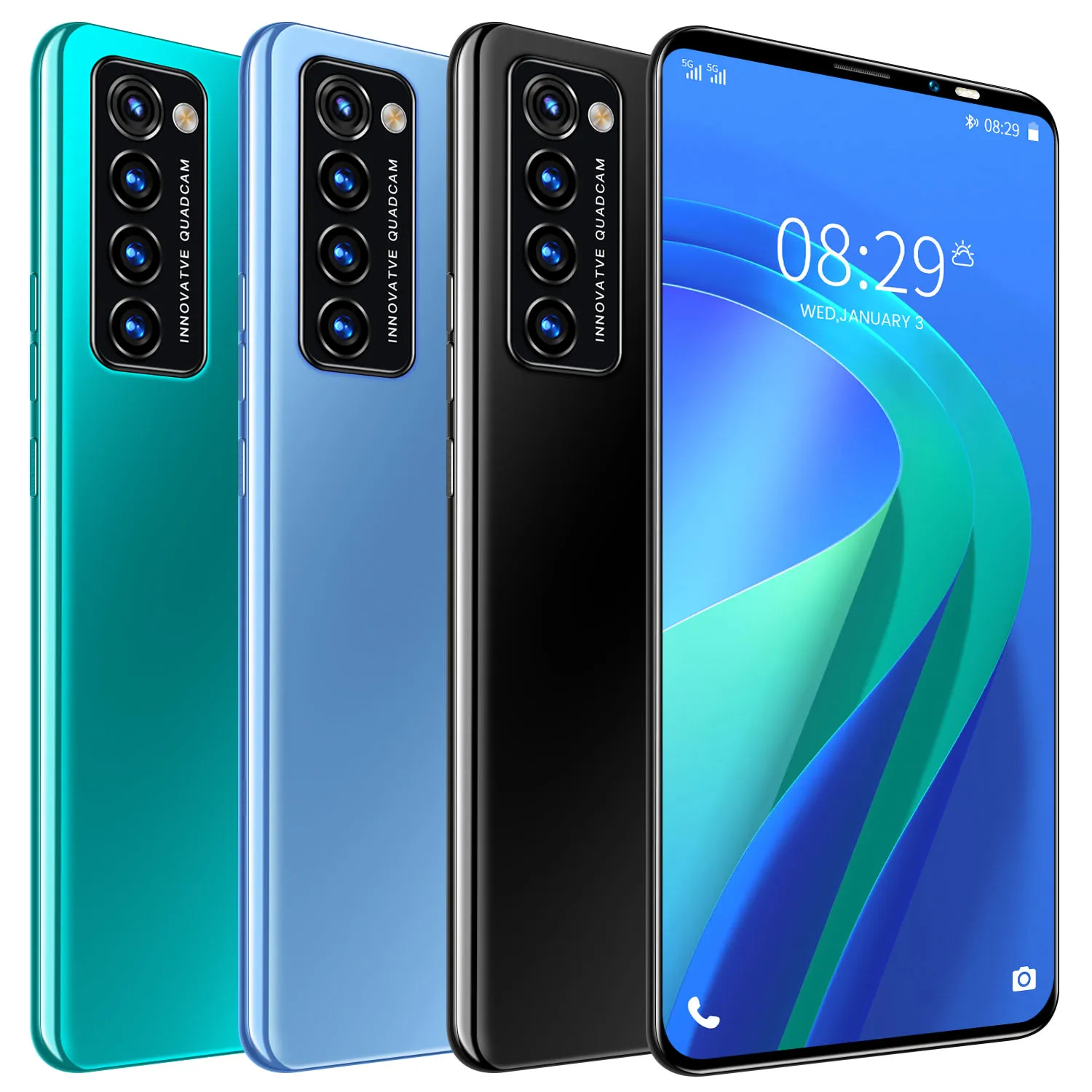  Смартфон Rino6 Pro Unlock 5 8 дюйма Face ID 4G