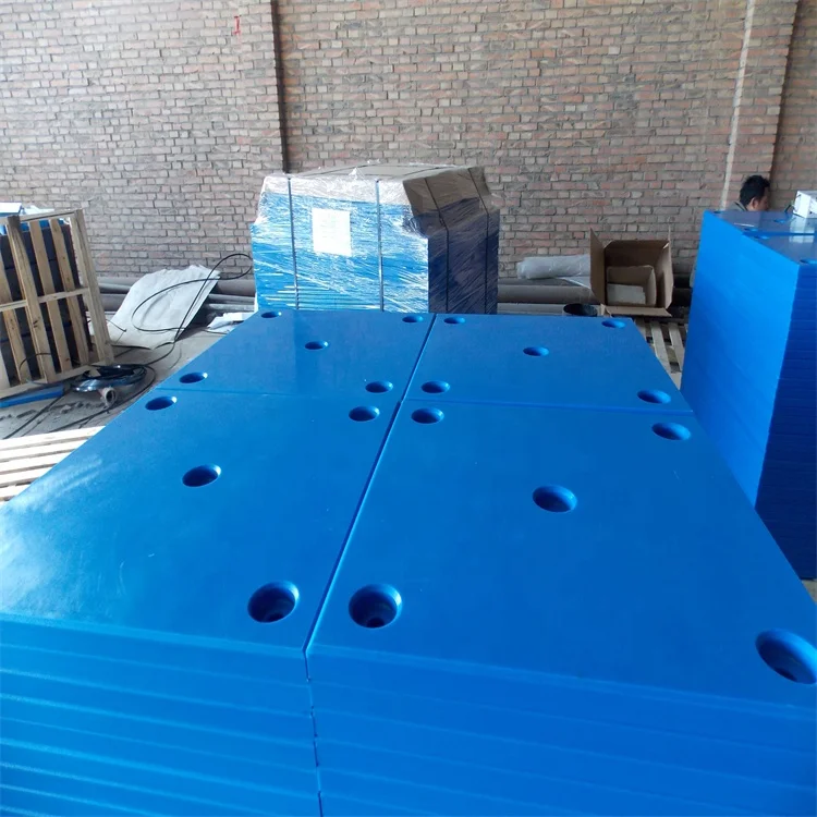 High Quality Low Price Anti Chemical Dock Bumper Frontal Panel Uhmwpe Marine Fender Face Pad