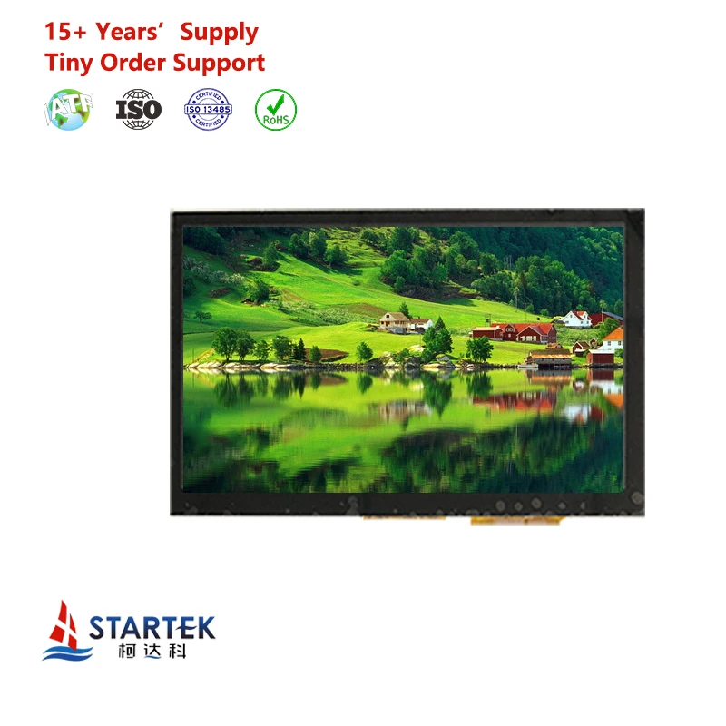 HD-MI lcd screen 7' high brightness 1024*600 IPS tft lcd module with HD-MI transfer board