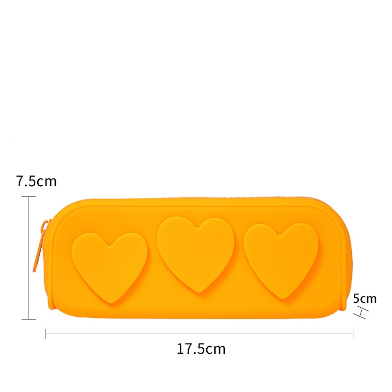 JPS OEM Girls School Kids Standing Cute Korean 3D Fashion Custom Pencil Case