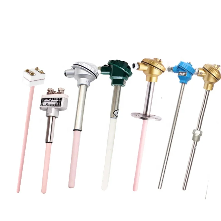 HY B R  K S type Platinum Rhodium Thermocouple Sintering Muffle furnace Kiln Pt-Rh temperature sensor PT100 0-1800c ceramic tube