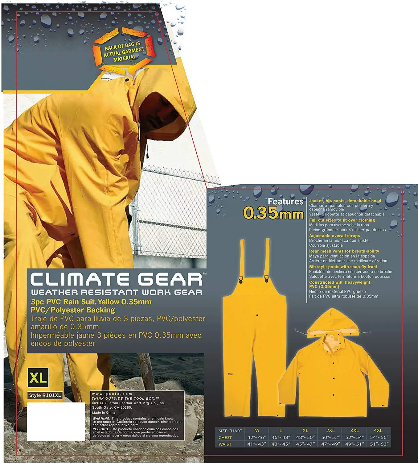 Wholesale waterproof rainwear for adults mens pu pvc jacket police suit raincoat