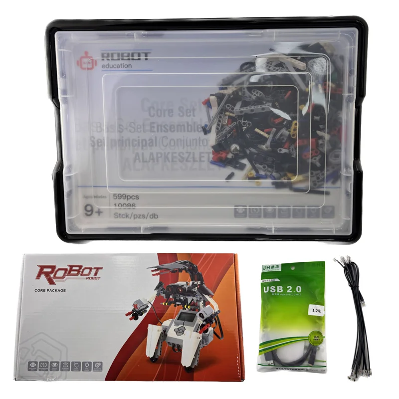 toys robot kit ev3 kids diy eletronic programmable  mifare desfire ev3 Smart Educational Kids kit  ev3 robot No.45544