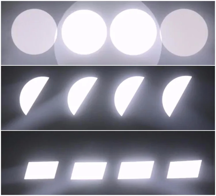 700W LED Beam Spot Wash Profile Lights with CMY CTO Zoom Framing LED Moving Head Light