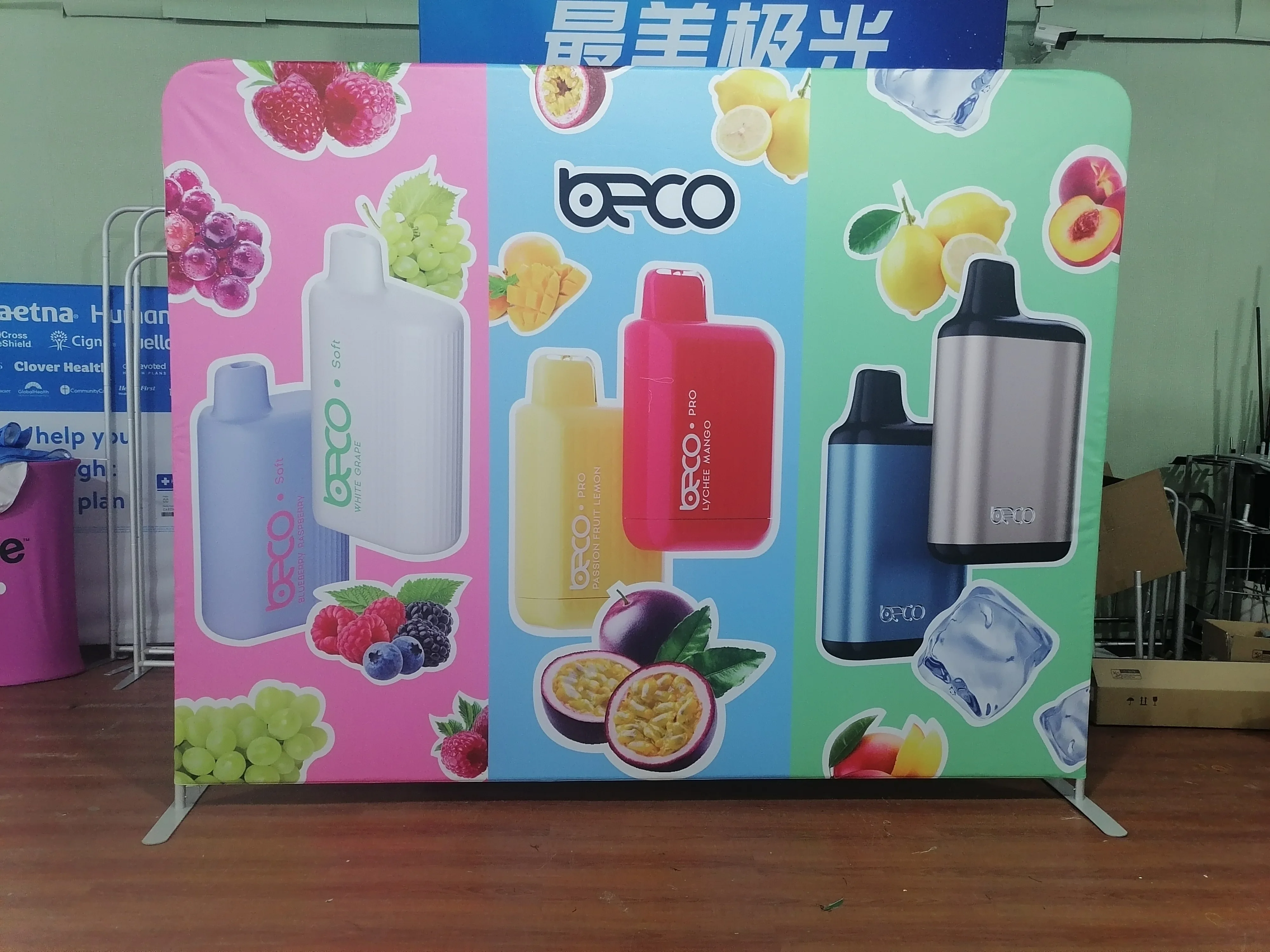 China Top Good Quality Backdrop Stand Frame Aluminum Backdrop Display Stand