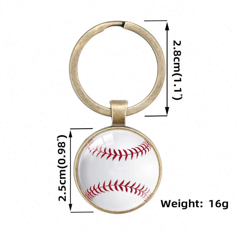 Creative 8ball Keychain Diameter 25mm No.8 Billiards Balls Pool Player Gift Keyring Lucky Black 8 Key Chains