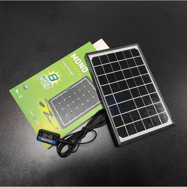 Camping Kit Mini Potable Solar Panel Toys 5V Solar Mobile Phone Battery Charger