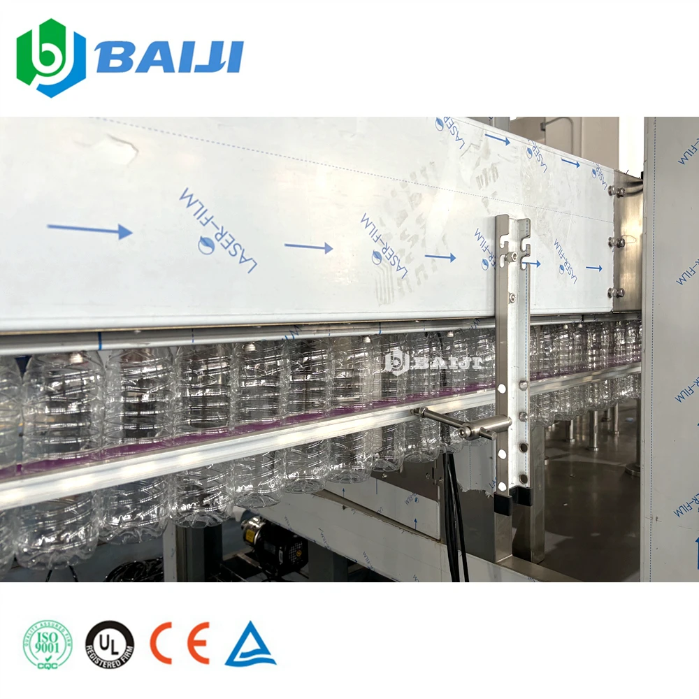 Complete full automatic water bottle filling bottling capping packaging machine production line