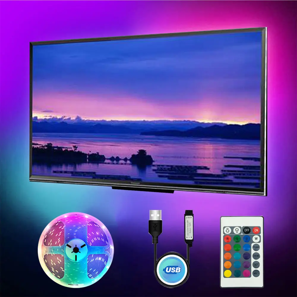 Led Strip Light Smart Strips 5M 10M 30M 5050 12V RGB Backlight Wifi Smart LED Strip Light For Home