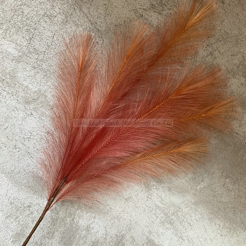Wedding catkin peacock grass road lead decorative reed false feather