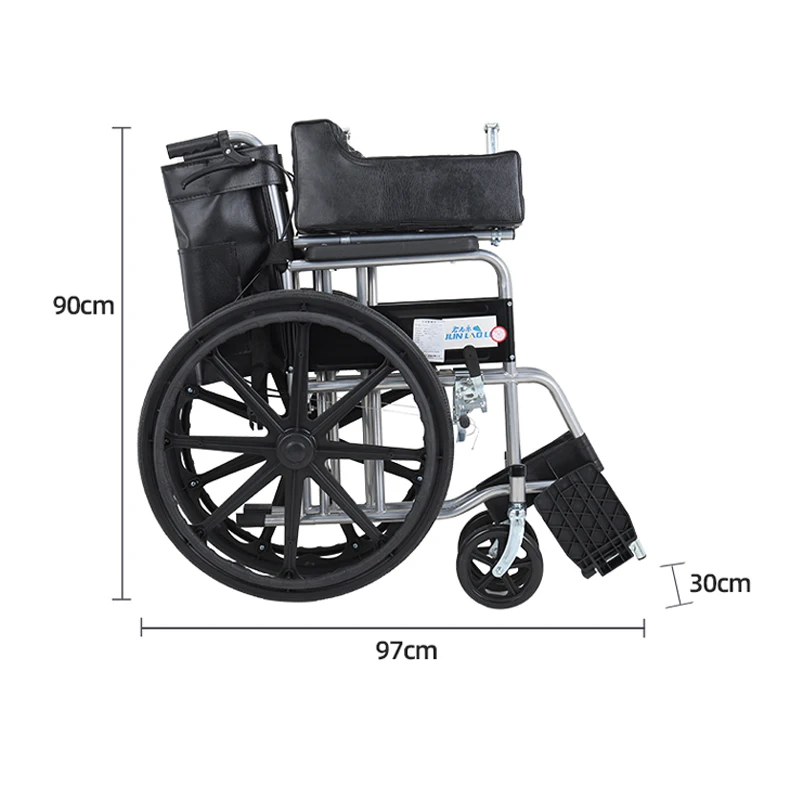 Excellent Price Light Weight Manual Wheelchairdisabled People Commode Rehabilitation Wheelchairs