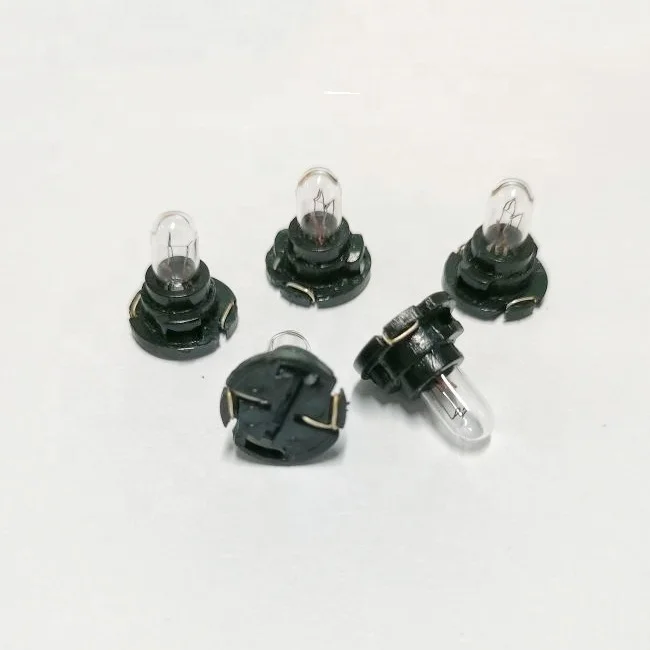 T5 Halogen Bulb 14V Instrument Cluster Panel Dashboard Gauges Light Miniature Lamps Auto Meter Light Bulb