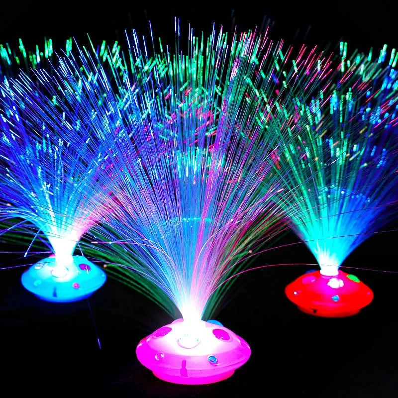 Decoration Glow In The Dark Kids Toys Babysbreath Colorful Led Fiber Optic Lights for Party Decoration