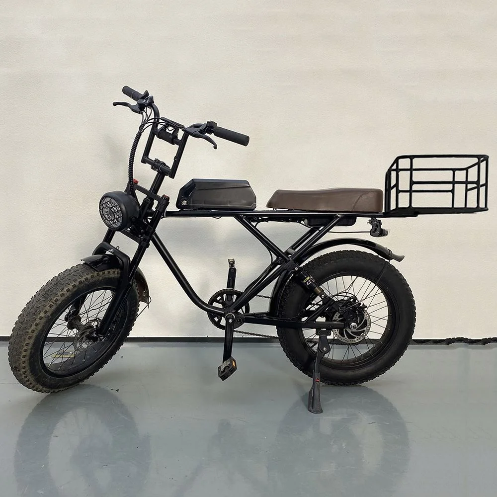 Mootoro off road high speed fast beach cruiser electric bicycle ebike 500w 48v full suspension mid drive electric city bike