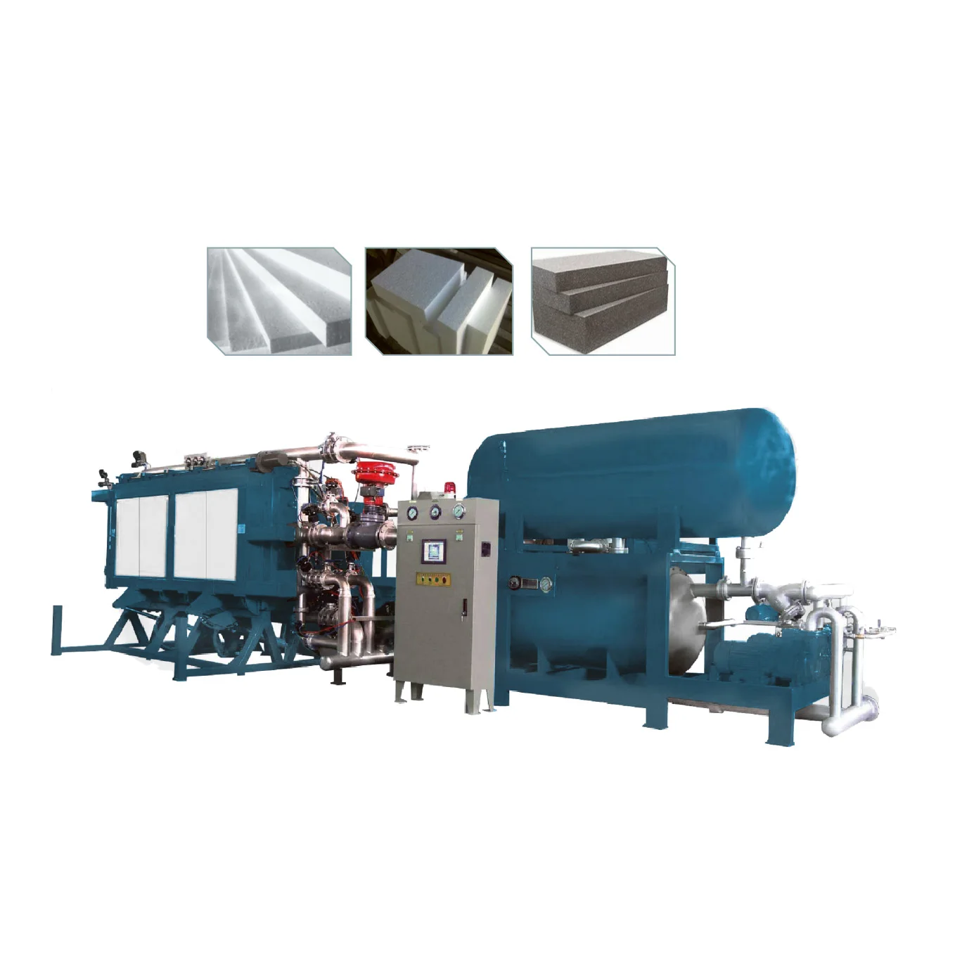 China eps block machine and machinery styrofoam machine eps production system