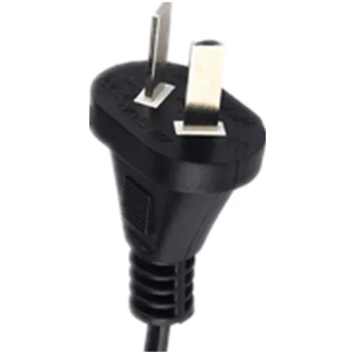 flat pin plug 3 prong power lead saa c5 power cord