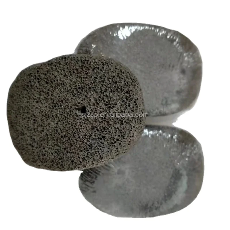 Bagged clean lava rocks are used in aquariums to decorate lava rocks, volcanic rocks, basalt lava