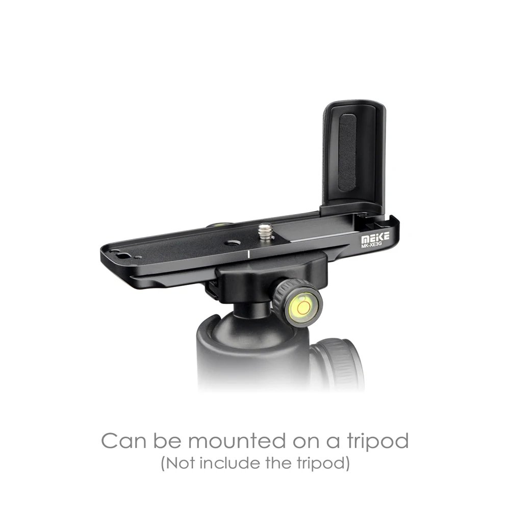 Meike XE3 metal Camera Grip L-Shape Bracket Quick Release Plate for Fujifilm Camera.