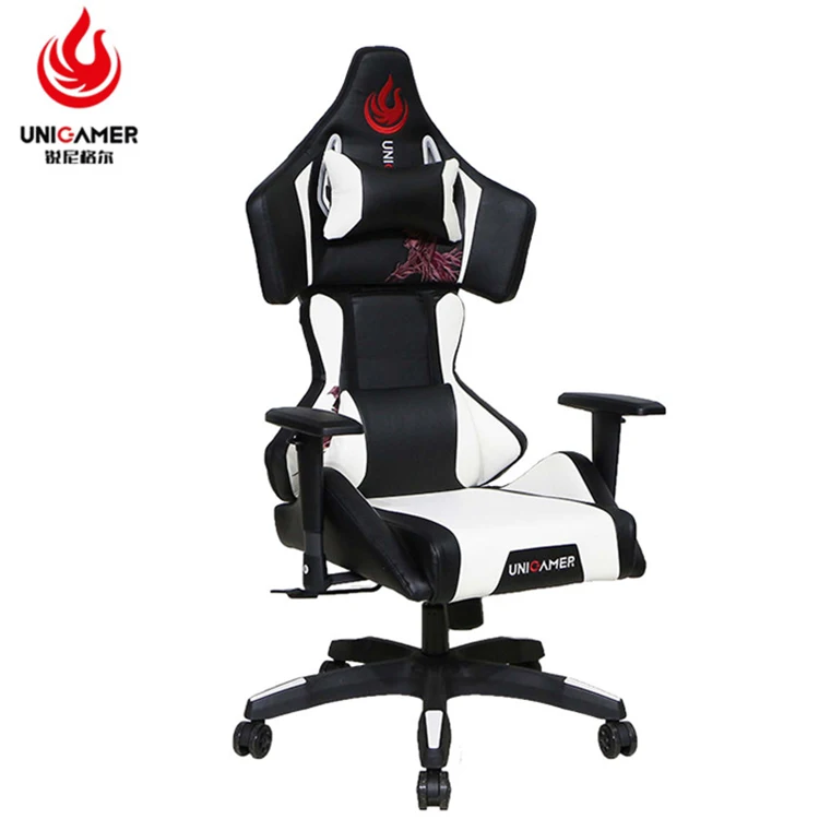 Design High Quality Ergonomic Quality Workstation Racing White Computer Gaming Chair